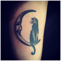 77 Wonderful Cat Tattoos On Shoulder  Tattoo Designs  TattoosBagcom