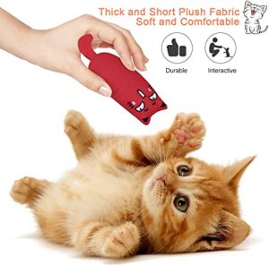 Bojafa Cat Catnip Toys for Cat Playing Chewing Teeth Cleaning