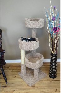 CozyCatFurniture 52 inches Cat Tower for Large Cats