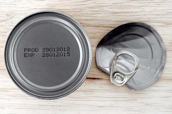 Cat Food in Cans expire date