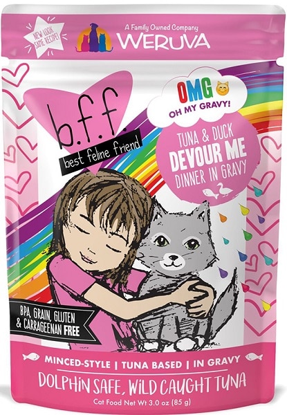 Weruva BFF OMG Rainbow A Gogo Variety Pack Wet Cat Food Pouches